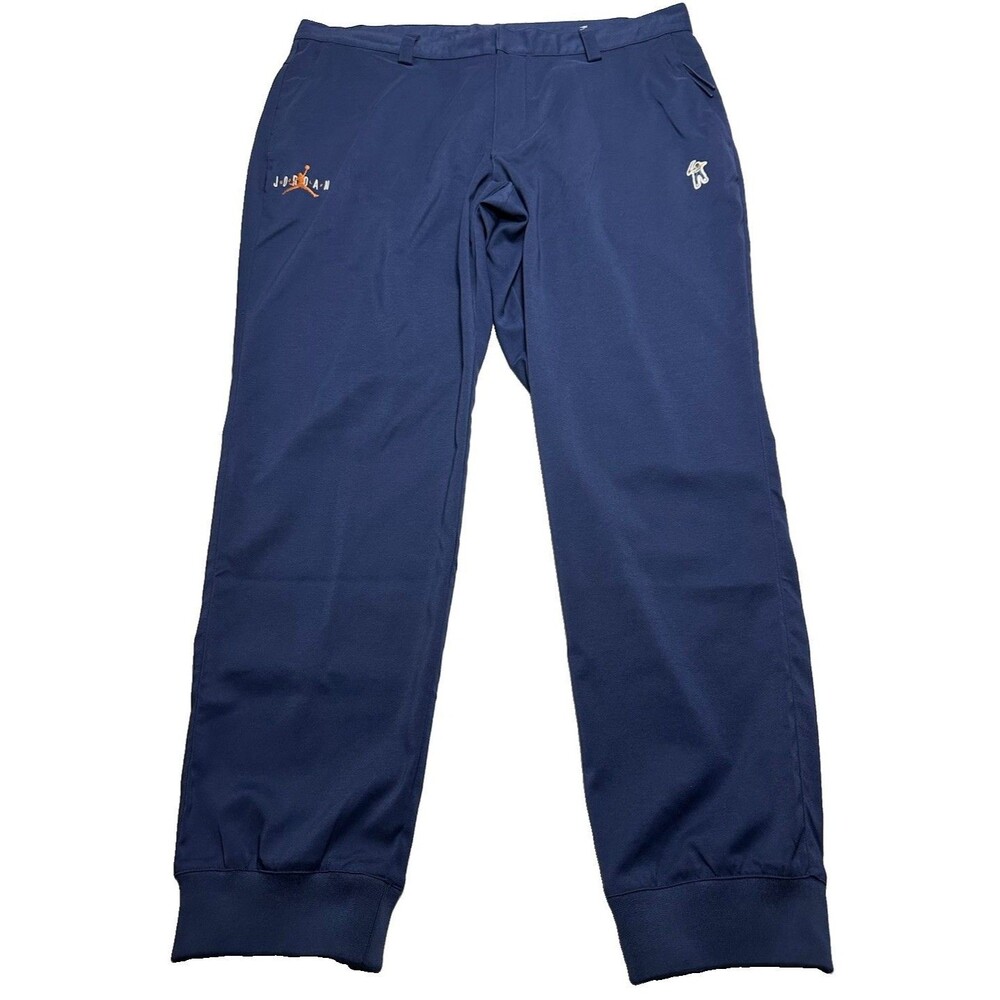 Men's Air Jordan X Eastside Golf Jogger Pants Size 38 x 30 Navy Blue DV1885-410